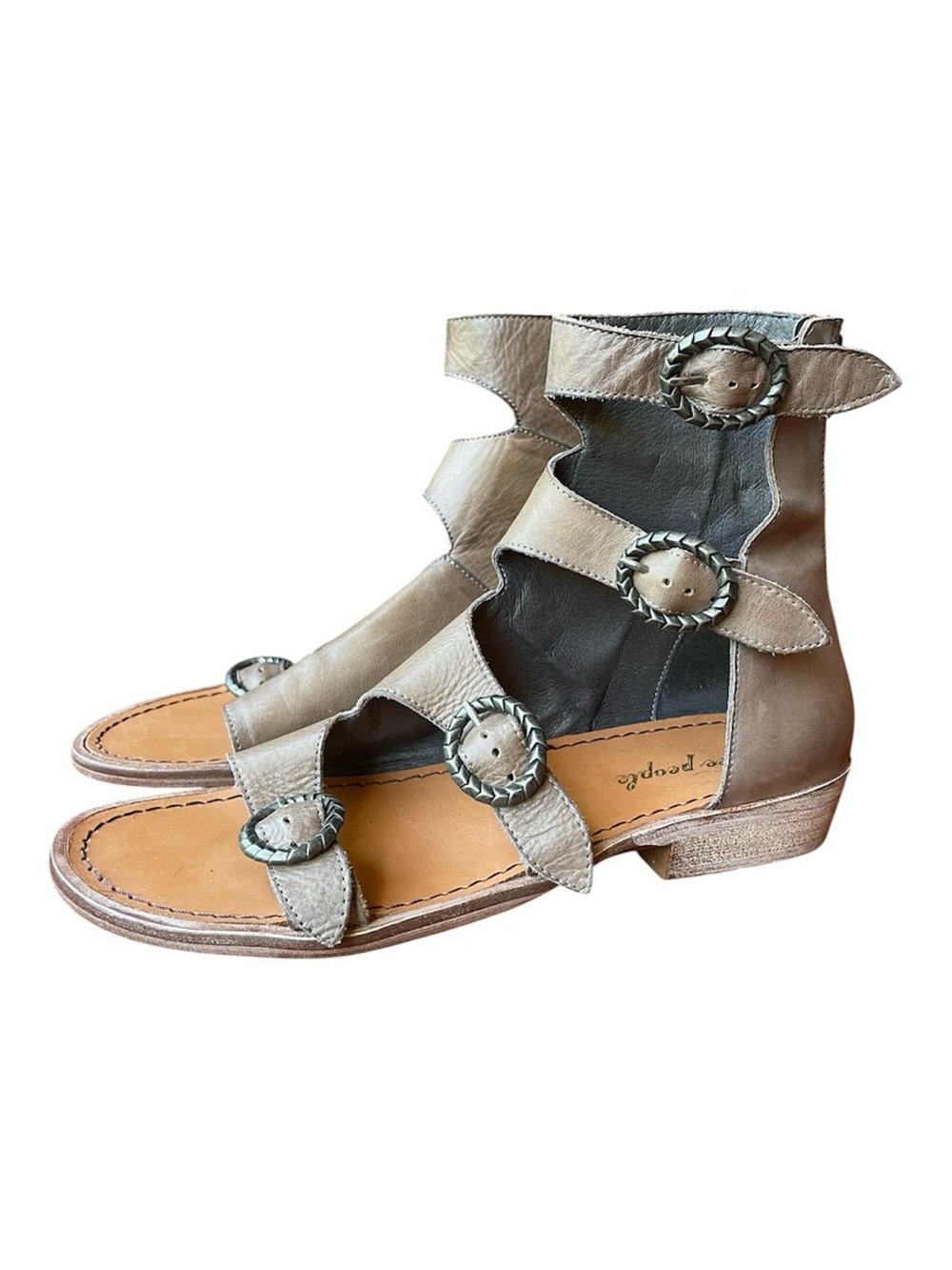 Free People Ludlow leather sandals 40